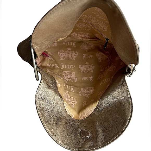 Y2K Vintage Juicy Couture Metallic Shoulder Bag - Picture 6 of 11